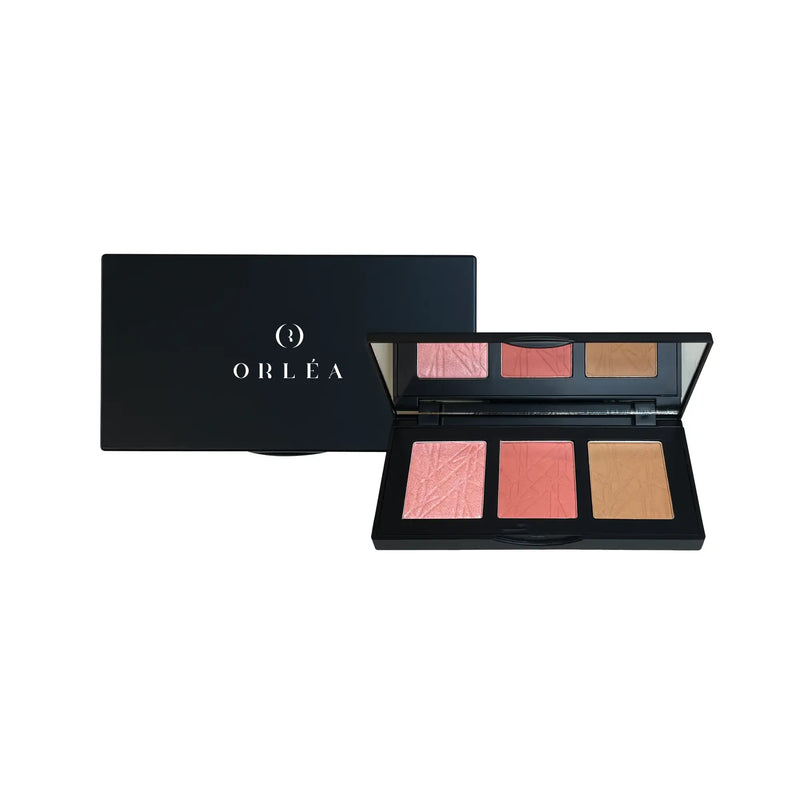 Professional Cheek Makeup Palette - 3 shades Blushy