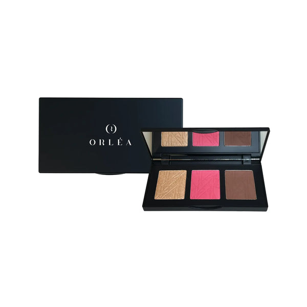 Professional Cheek Makeup Palette - 3 shades