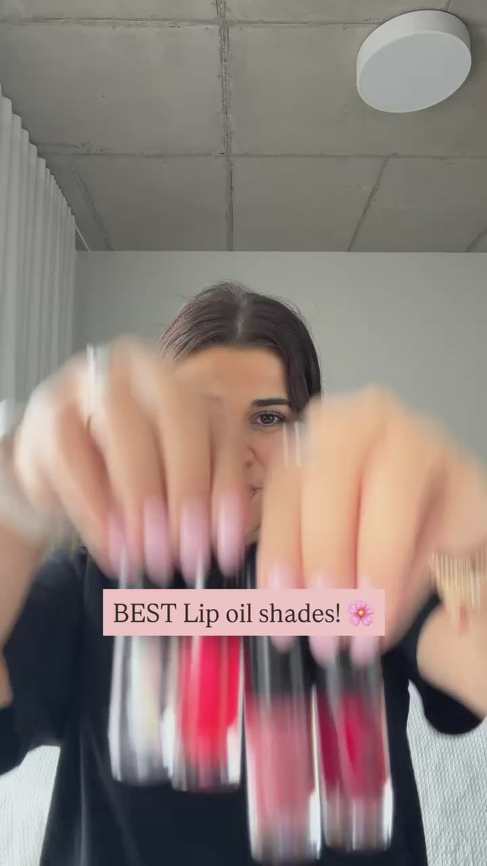 Application du gloss Love Letter